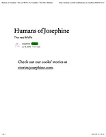 MHR 61 Humans of Josephine. The real MVPs | by Josephine | The Dish | Medium