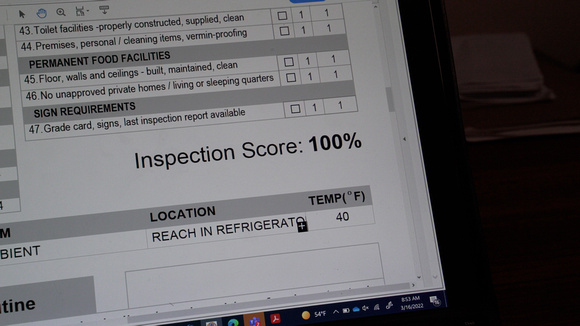 MHR 187  100% Rie gets inspected0